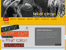 Tablet Screenshot of fekatcircus.com